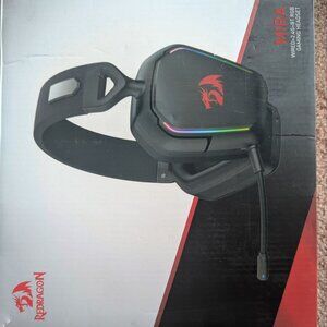Redragon H868 3-Mode Wireless RGB Gaming Headset, 7.1 Surround Sound, 40 mm Driv
